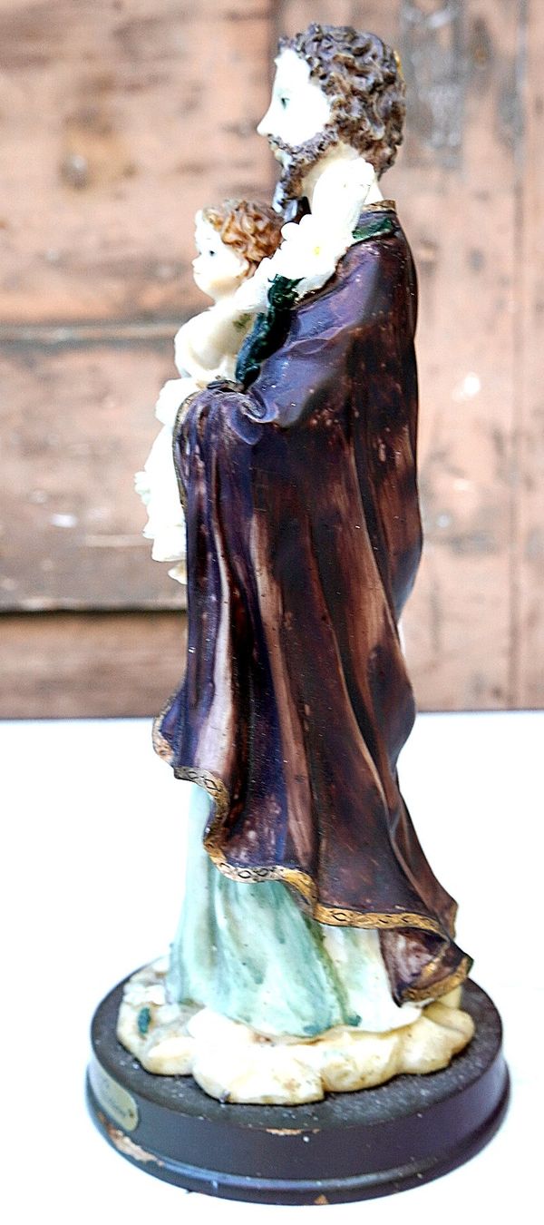 Sculture & Statue: Sankt Josef mit Jesuskind Figur – Usato da Baar venduto da 2cvbaar 1