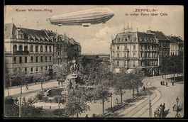 Köln, Kaiser Wilhelm-Ring, Luftschiff Z