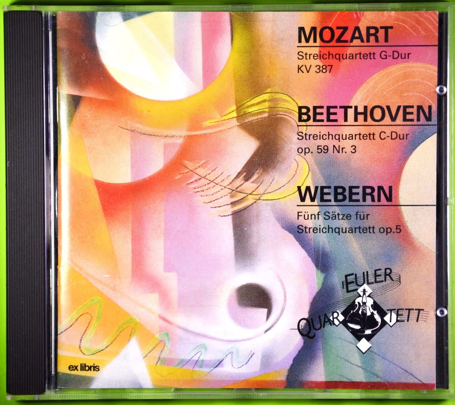 CD: MOZART  /  BEETHOVEN  /  WEBERN  /  EULER STREICHQUARTETT – Nuovo (secondo la descrizione) da Luzern venduto da piro12