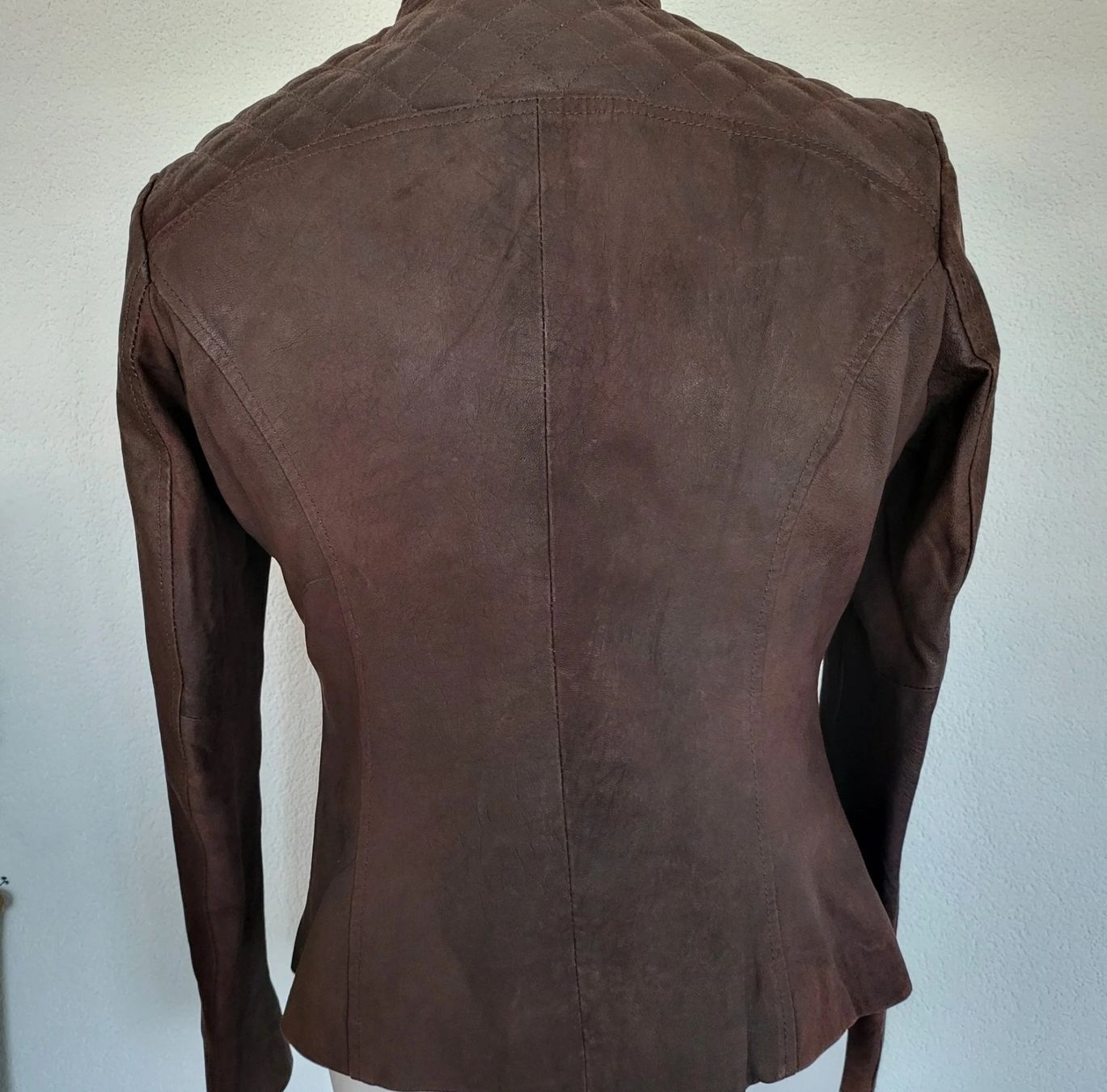 Giacche: Biker Lederjacke "used Look", neu – Nuovo (secondo la descrizione) da Rorschach venduto da mat_5zzq 2