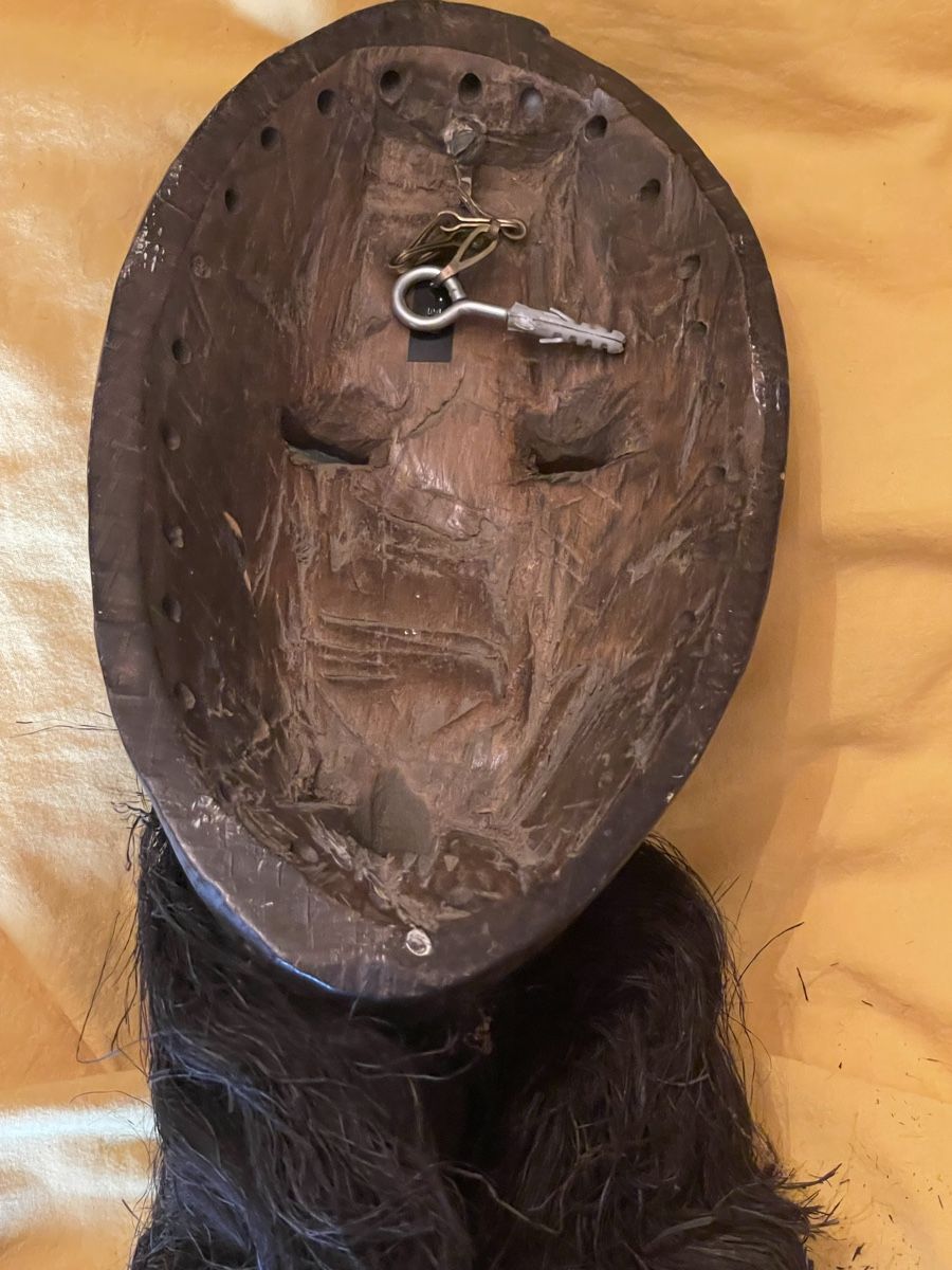 Arte internazionale: Dan Maske Mahou,alt Elfenbeinküste – Usato da Basel venduto da Nataly1966 1