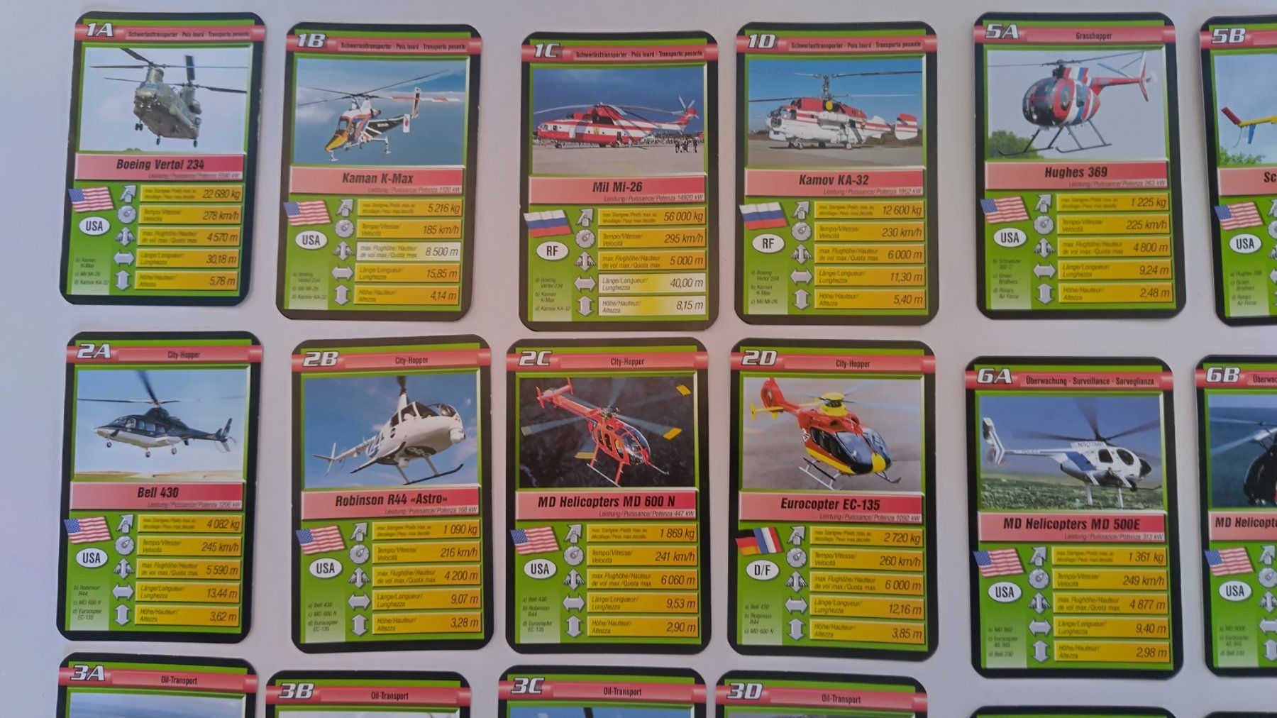 Ravensburger Giochi: Helikopter Quartett - Action Helicopter / Ravensburger ©2004 – Usato da Bellach venduto da JingleJerry 3