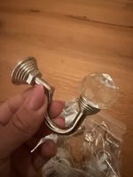 Vorhanghalter mit Kristalloptik und Quasten Set neu