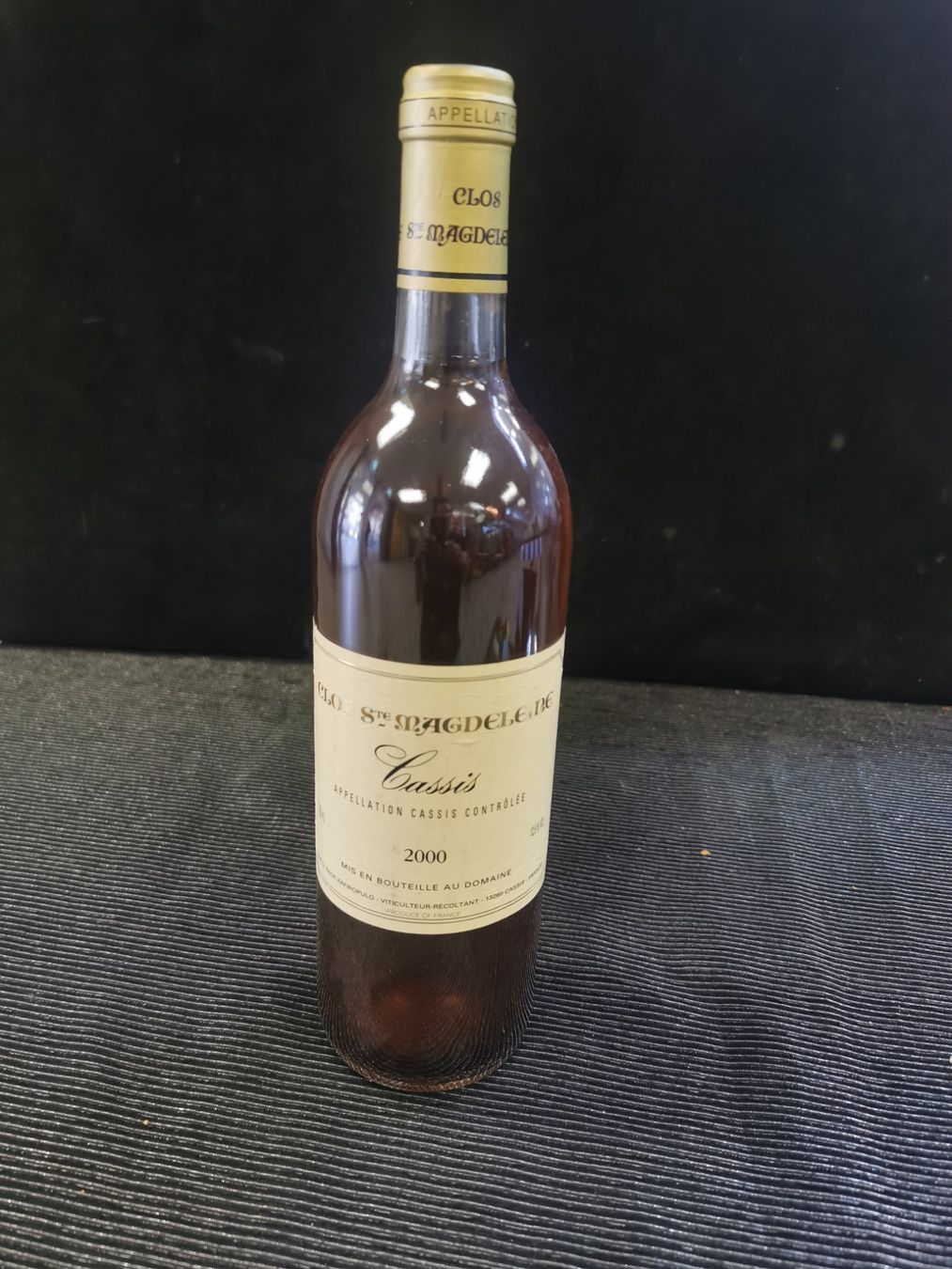 Wein: CLOS STE MAGDELEINE CASSIS 2000 – Neu (gemäss Beschreibung) aus Genève von Leboucheoreilles 1