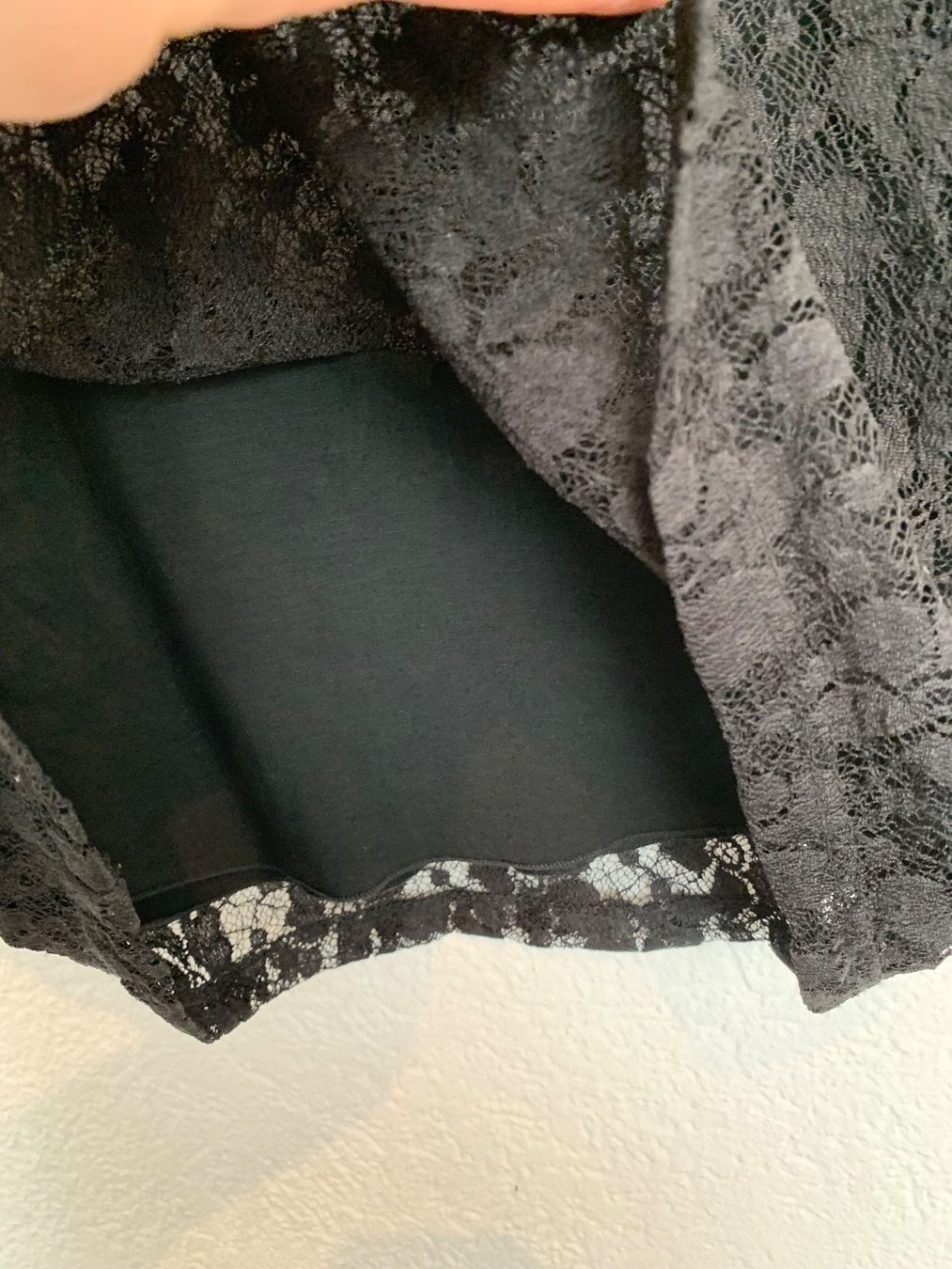 Vestiti: Milanelli Kleid Spitze schwarz Gr. M / L – Usato da Fislisbach venduto da KolibriSecondhand 6