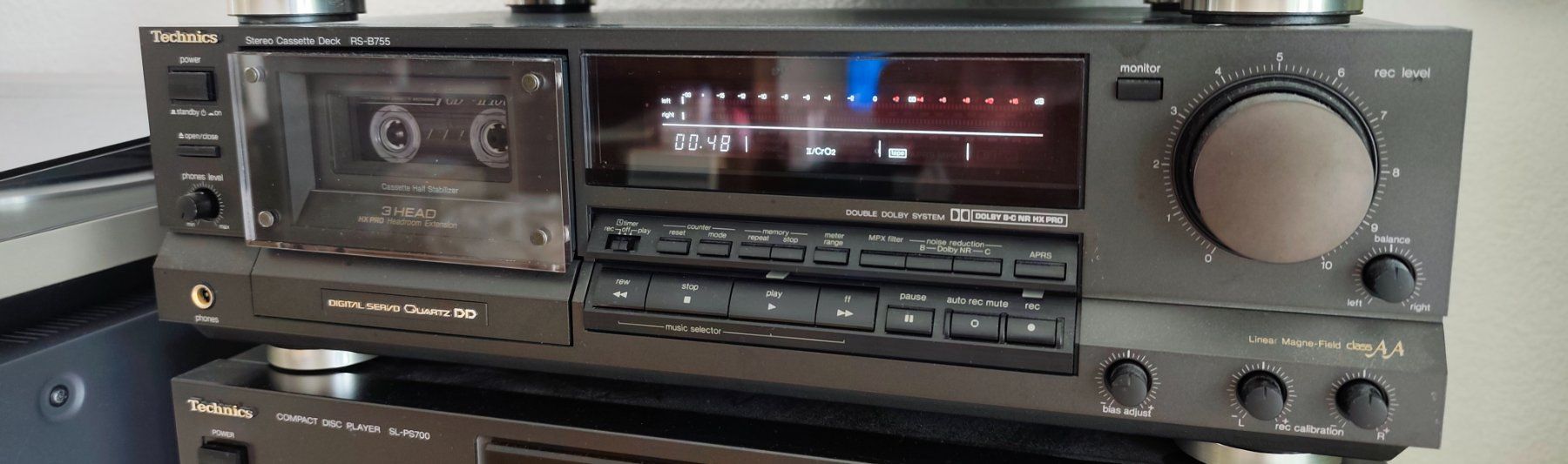 Technics Registratori: Technics RS-B755 Stereo Kassettenrecorder – Usato da kloten venduto da Docsgirl 7