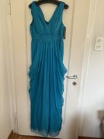 Festliches Abendkleid Türkis Gr. 36 neuwertig