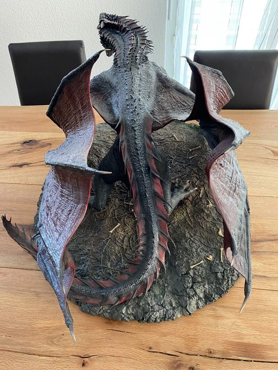 Game of Thrones Drogon 1/6 grosse Drachen Statue Got/HotD Kaufen auf Ricardo