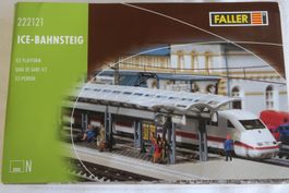 FALLER- ICE -  Bahnsteig Sp.N   / 222121
