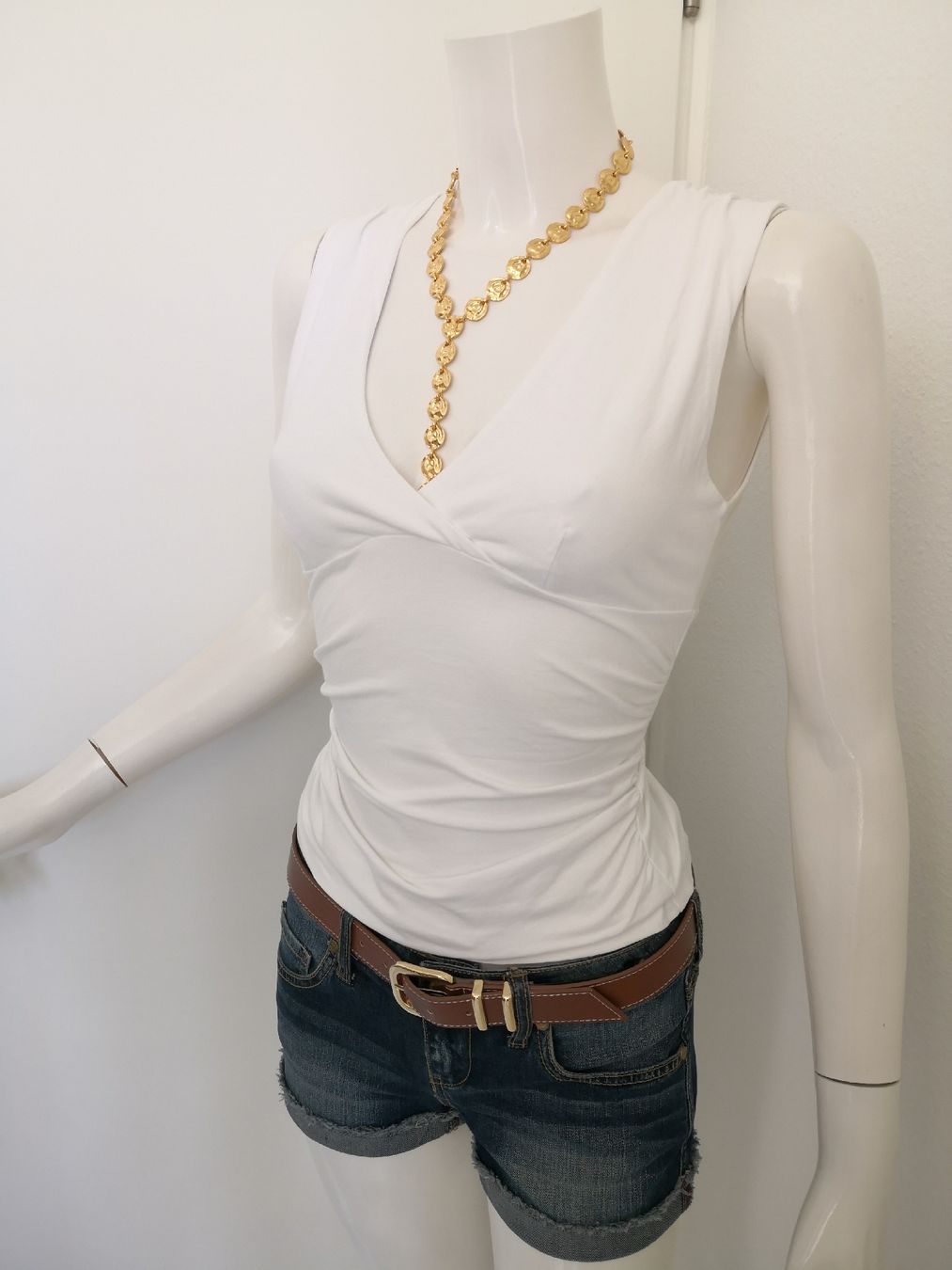 Mango Top: 🤩MANGO TOP WEISS – Usato da Olten venduto da Naja-Twins-Twins 5