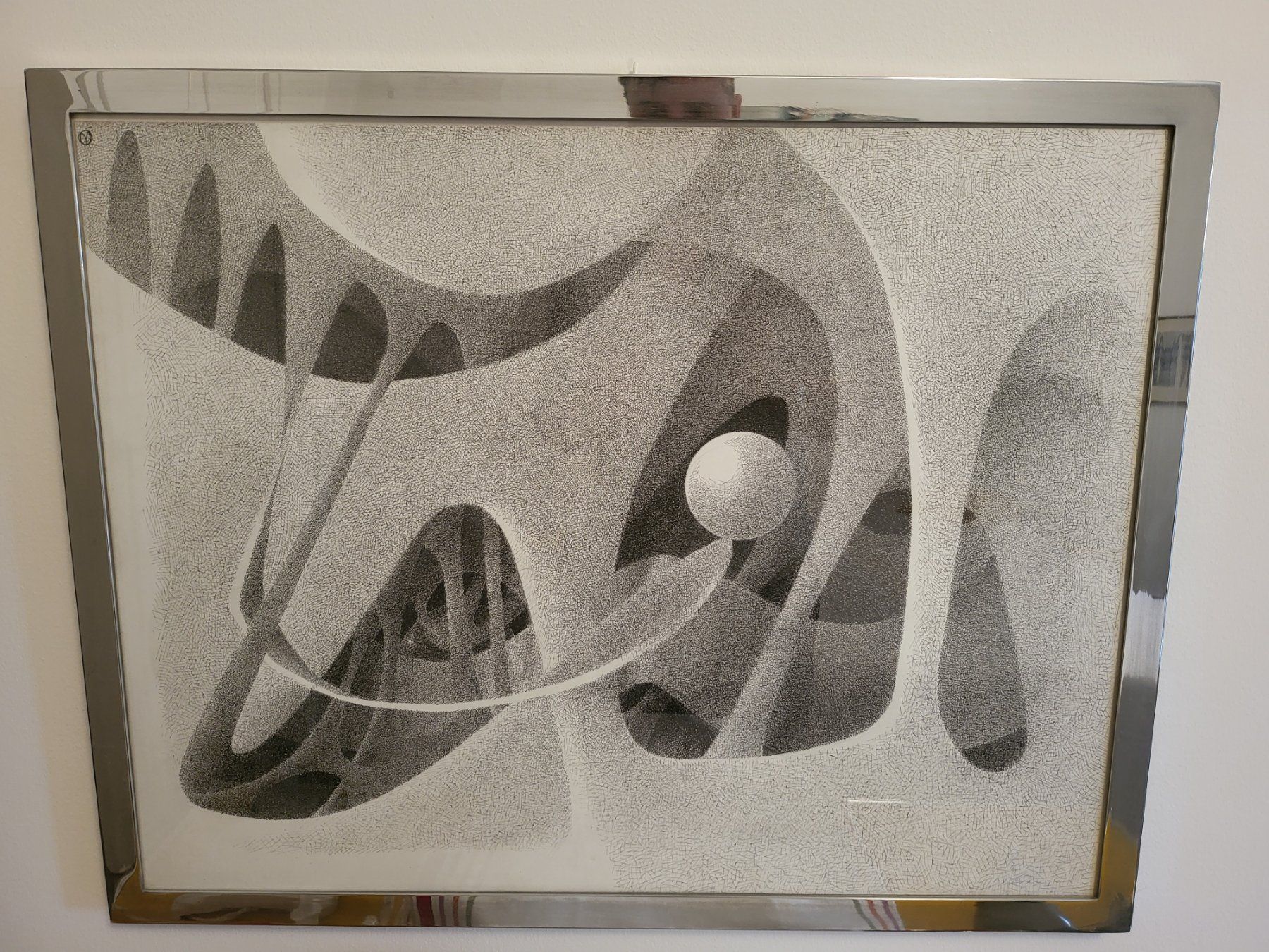 Dipinti: Jean de Maximy Ink drawing – Usato da Geneve venduto da T36 1