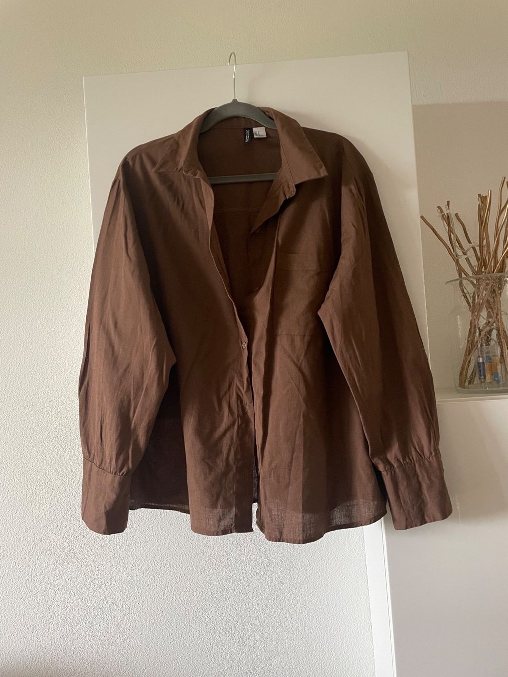 H&M Camicette: H&M Hemd Leinen Gr.M neuwertig – Usato da Felben-Wellhausen venduto da begean