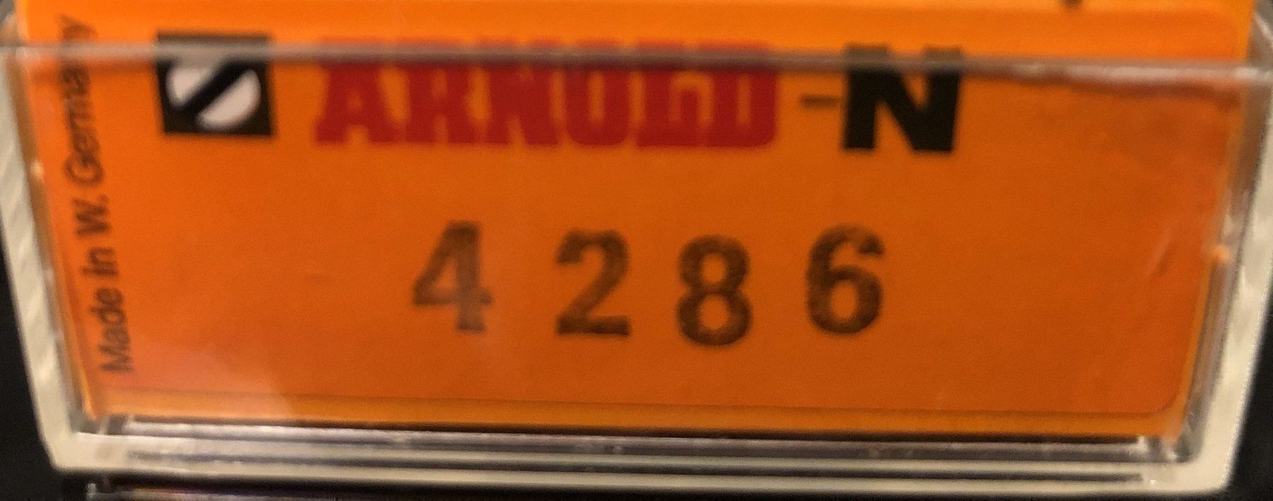Arnold Modellini di ferrovie: Arnold 4286 Bierwagen Wicküler EXPORT N – Nuovo e nell'imballaggio originale da Burgdorf venduto da Gedora 1