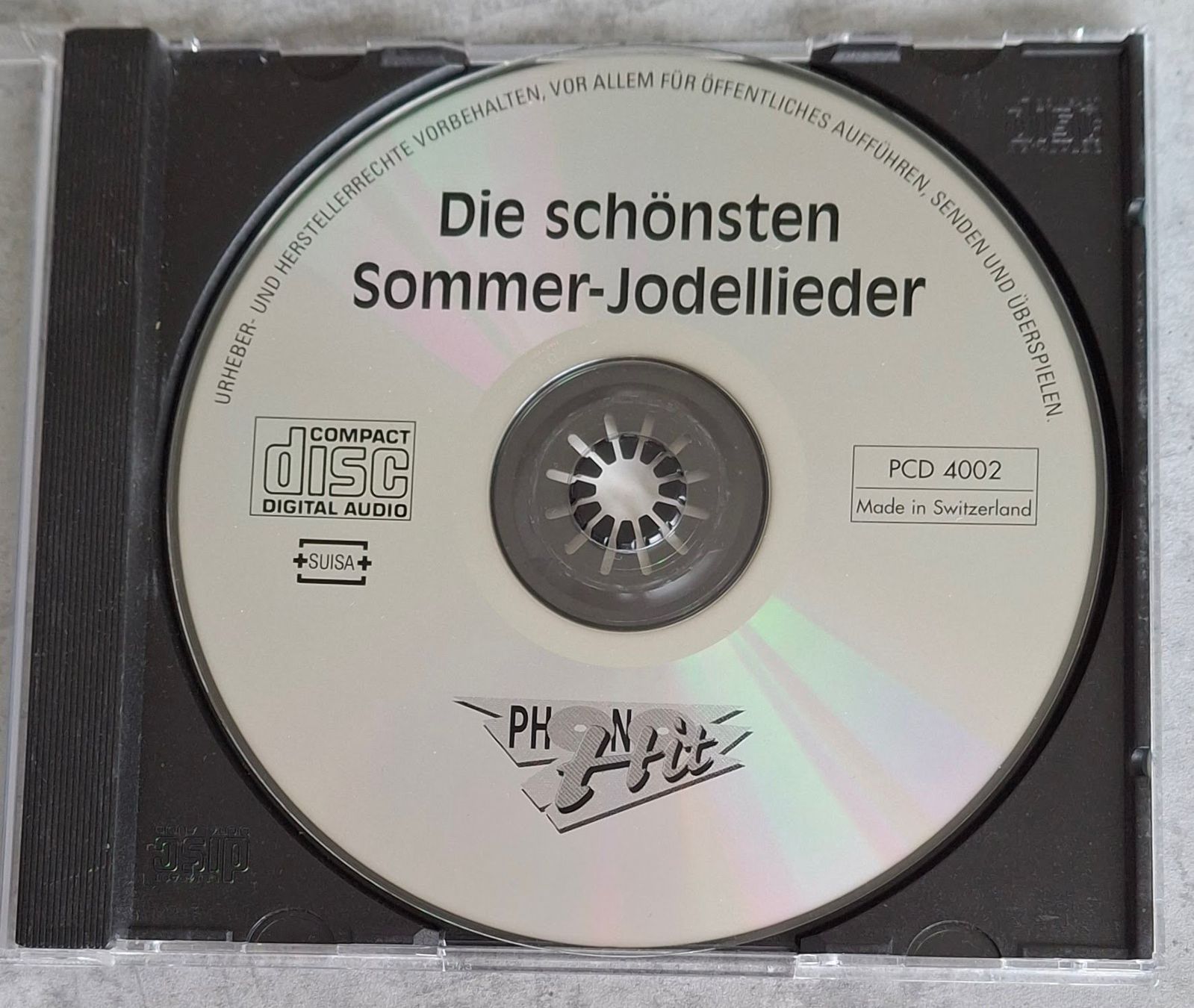 CD: Sommer-Jodellieder – Usato da Reinach BL venduto da Chela04 2