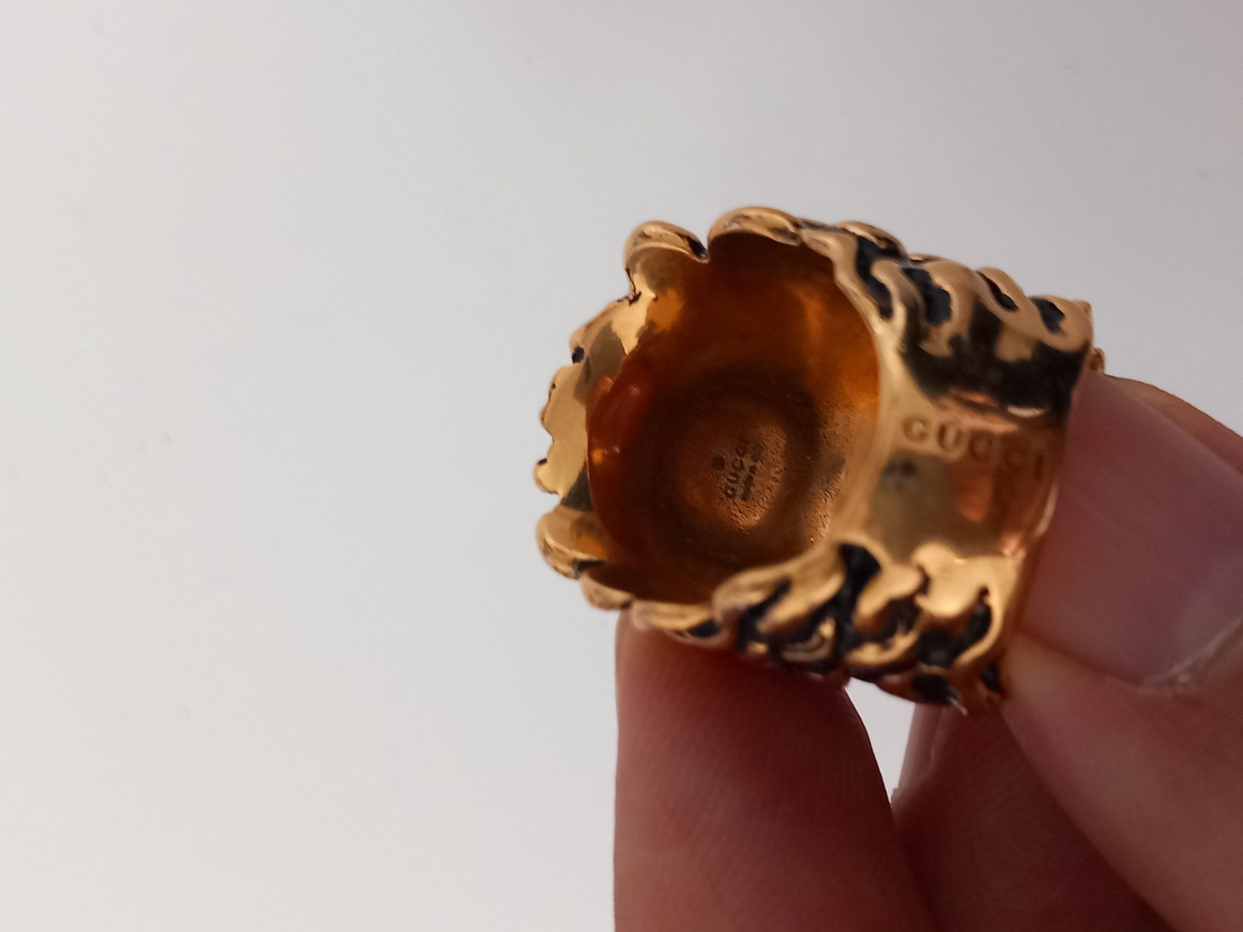Gucci Anelli: Gucci bague avec crystal – Usato da Genève venduto da GenevaLuxury 6