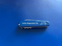Victorinox Messer Sportsman mit Werbung
