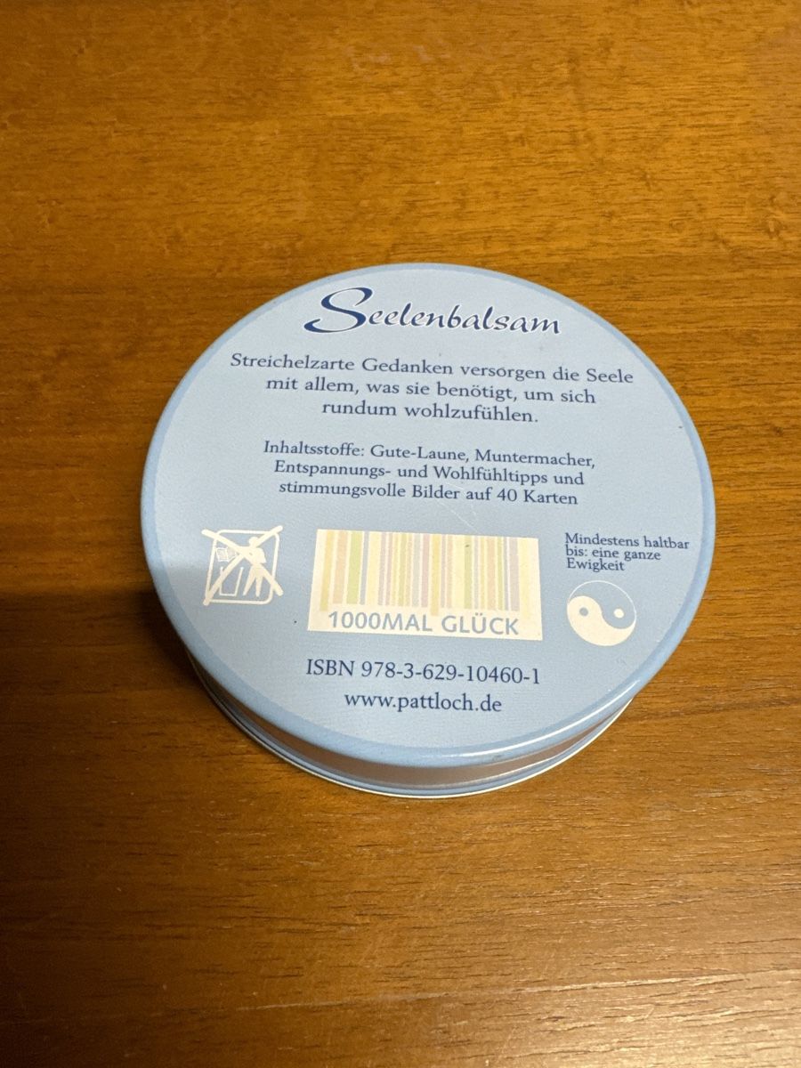 Sonstige Dekorationen & Accessoires: Seelenbalsam Dose – Gebraucht aus Erstfeld von Mario_boe0 1