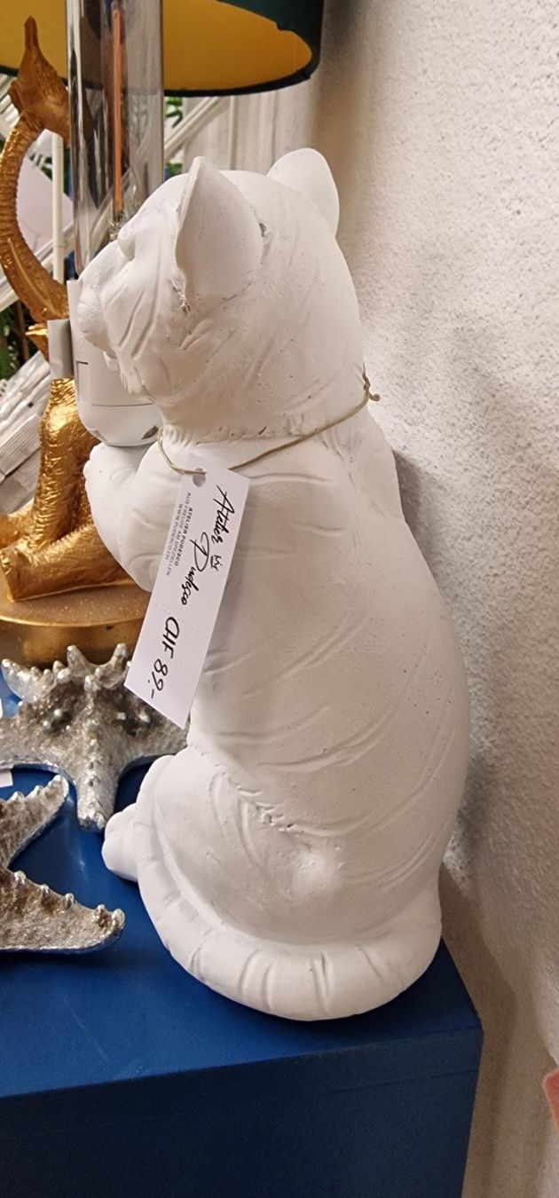 Lampade: Tiger Lampe Weiss – Nuovo e nell'imballaggio originale da Schaffhausen venduto da AtelierPudesco 4
