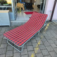 BEROCHE SA Sonnenliege, Vintage Liege Faltbett verstellbar