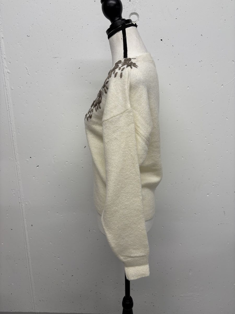 Maglioni & Felpe: Join Us Pullover mit Stickerei Gr. S beige braun, Strick – Nuovo (secondo la descrizione) da Regensdorf venduto da secondchancefashion 3