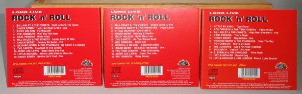 CD: 3CD's - Chuck Berry, Carl Perkins, Ricky Nelson, Roy Orbison – Usato da Unterbäch VS venduto da diquq 1