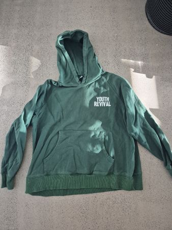Grüner Hoodie