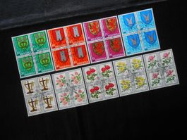 CH   PJ   1981/82  Viererblöcke  Z CHF 32  -  Lot 53