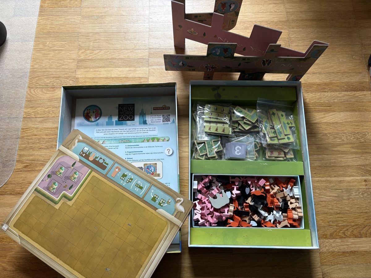 Giochi: Brettspiel New York Zoo – Nuovo (secondo la descrizione) da Oberwil BL venduto da saru-koshiro 1