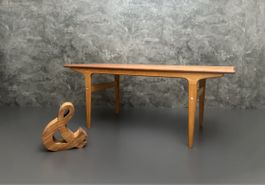 Mid-Century Couchtisch aus Teakholz restauriert Coffee Table