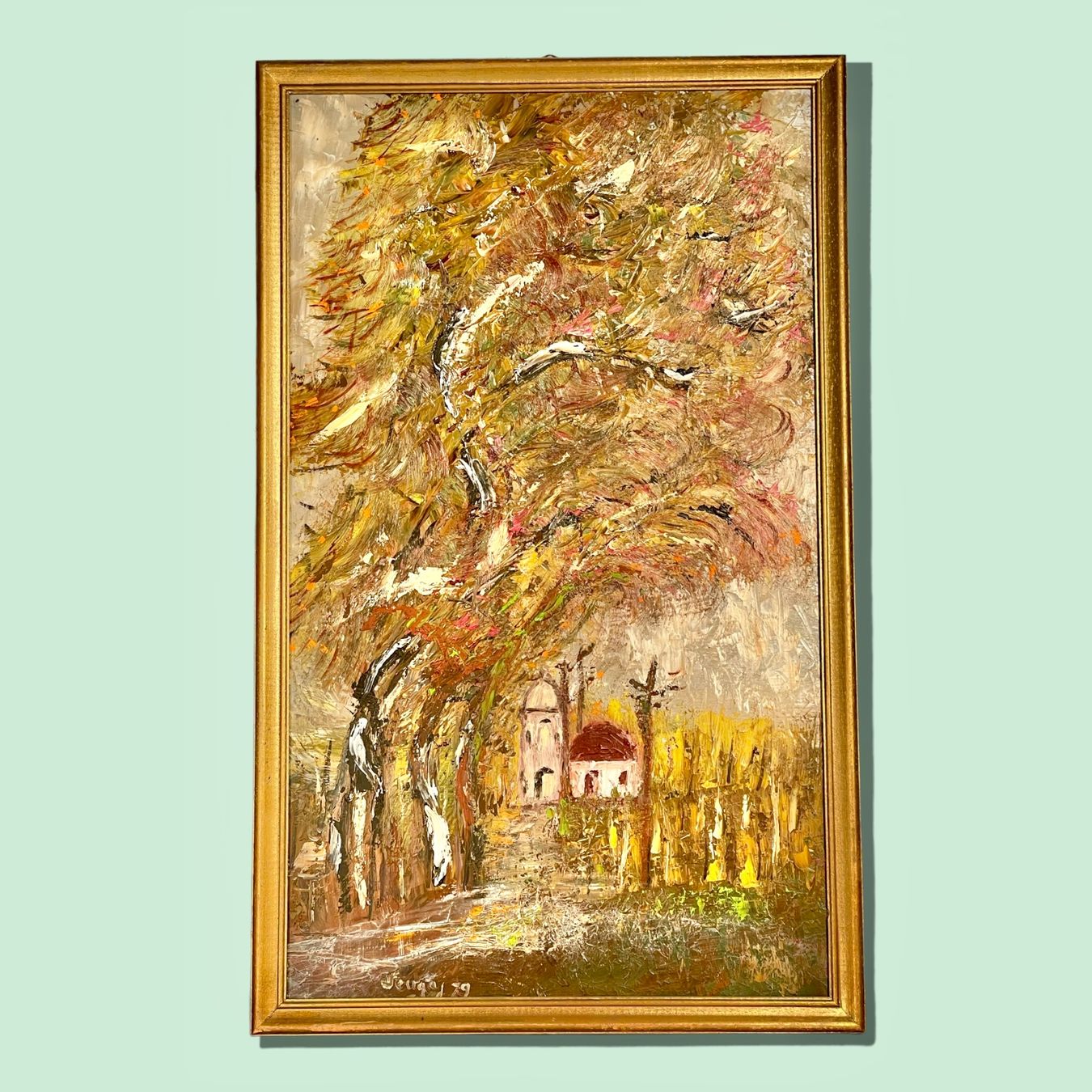 Dipinti: Beautiful Signed Oil Painting – Usato da Lausanne venduto da artnouveau04