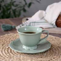 Chic Antique Kaffeetasse mit Untertasse "Provence"
