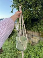 🌿 3er-Set Makramee-Pflanzenhänger