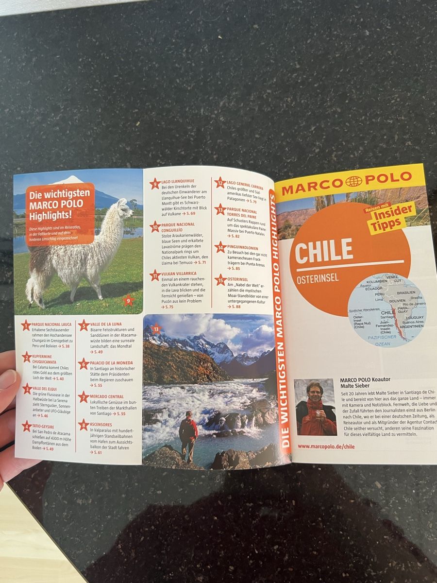 Libri: Reiseführer Chile, Marco Polo – Usato da Schongau venduto da Retro_Shop 3