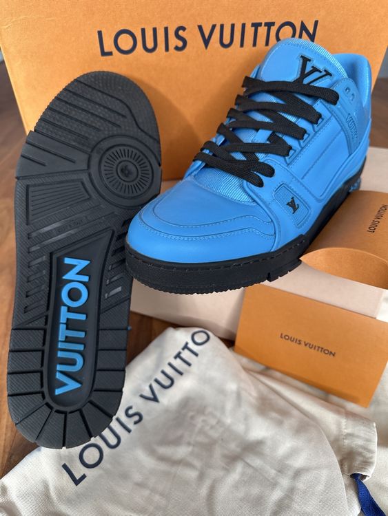 Louis Vuitton Scarpe da uomo: Louis Vuitton Trainer Sneaker bleu Gr 44 – Nuovo (secondo la descrizione) da Uster venduto da nic69 2