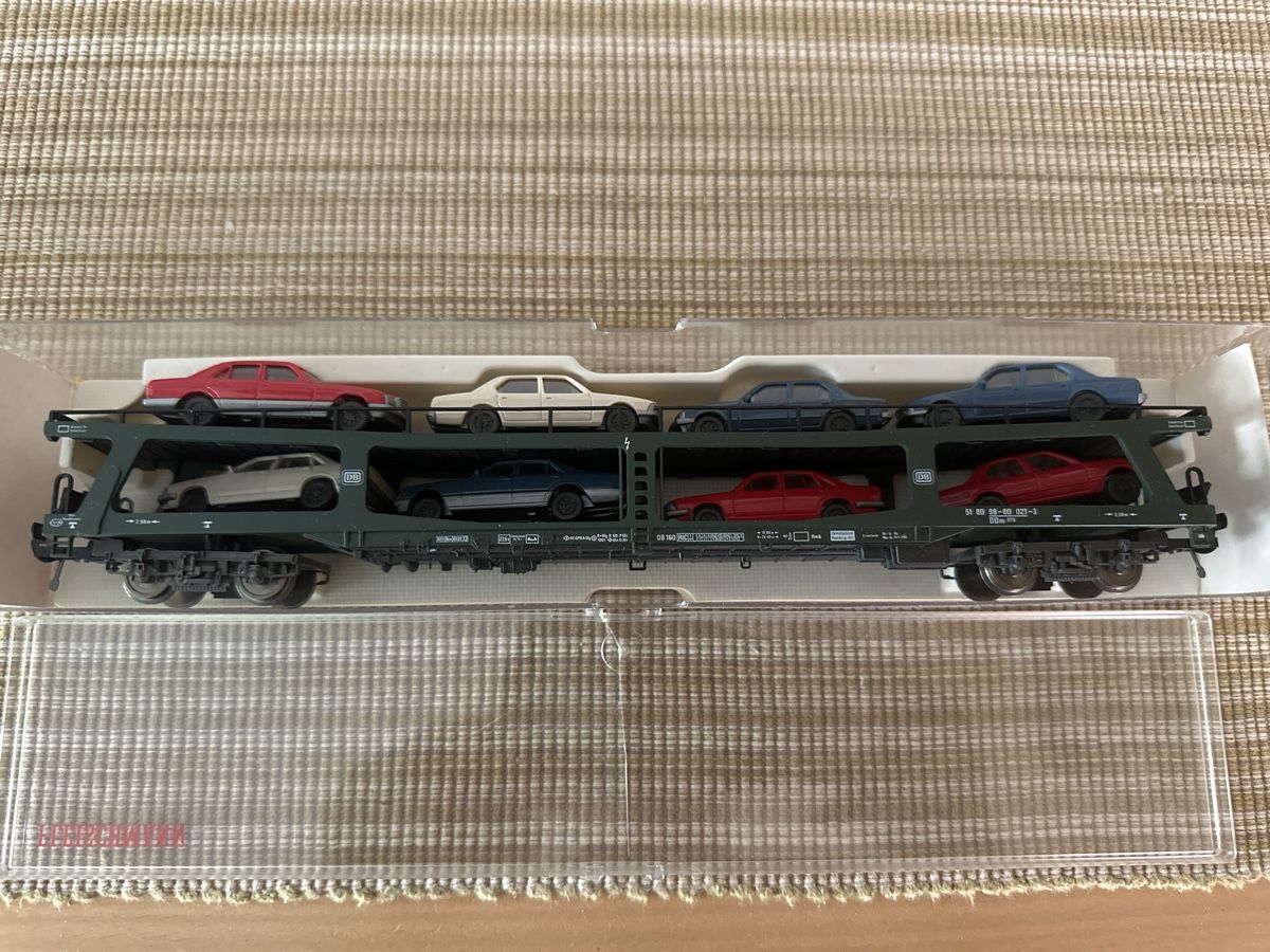 Fleischmann Modelleisenbahnen: Fleischmann H0 Autotransporter ab 9.- – Gebraucht aus Sennwald von HARO-Import