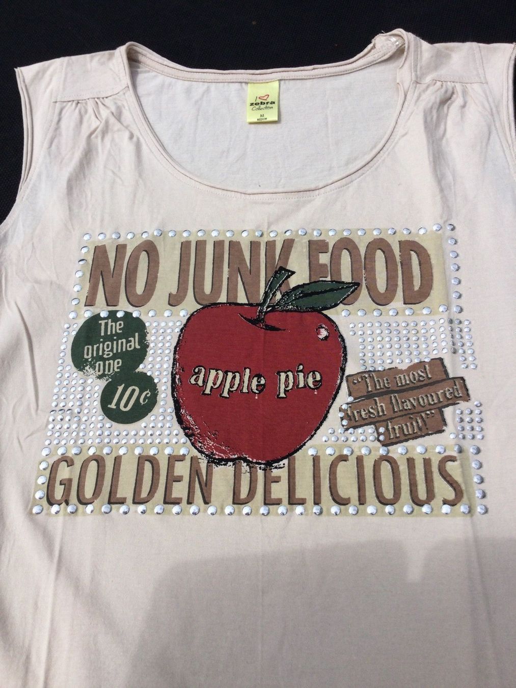 Zebra T-Shirts: T-shirt beige APPLE PIE, marque ZEBRA – Neu (gemäss Beschreibung) aus Agiez von chouchanelle 5