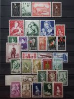 Saarland Mi-Nr. 347-379 Postfrisch 55 Fr +