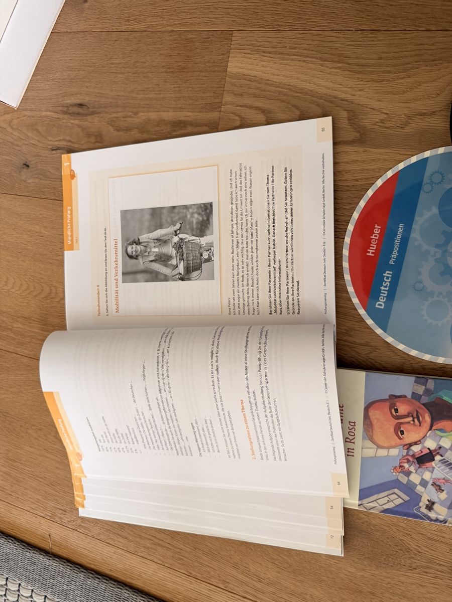Libri: German B1 Exam Prep Bundle - Books and Audio CDs! 49 – Usato da Männedorf venduto da iza04 5