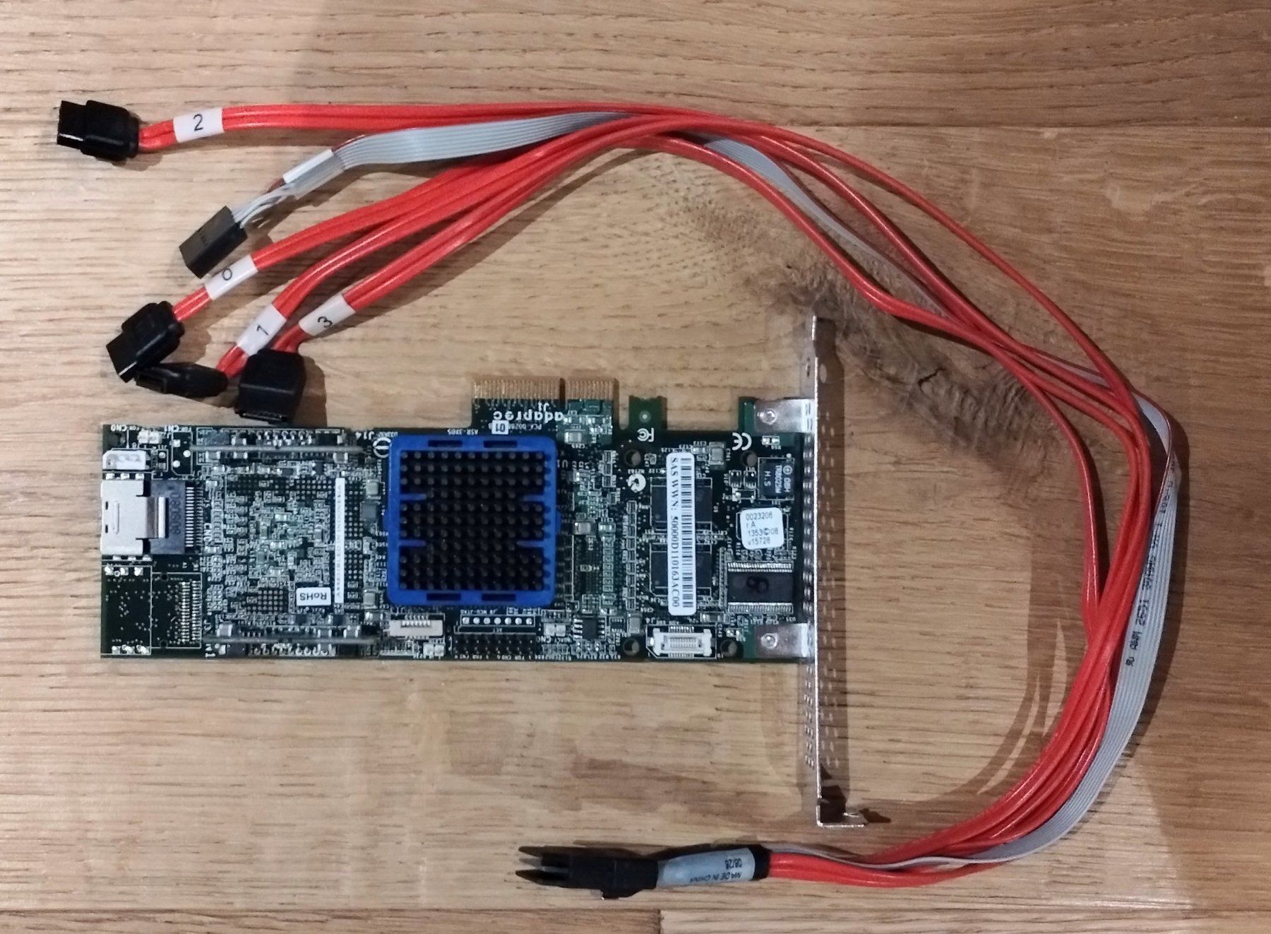 Unità & Adattatore: Adaptec ASR-3405/128MB RAID Controller – Usato da Altdorf UR venduto da Simpson0 2