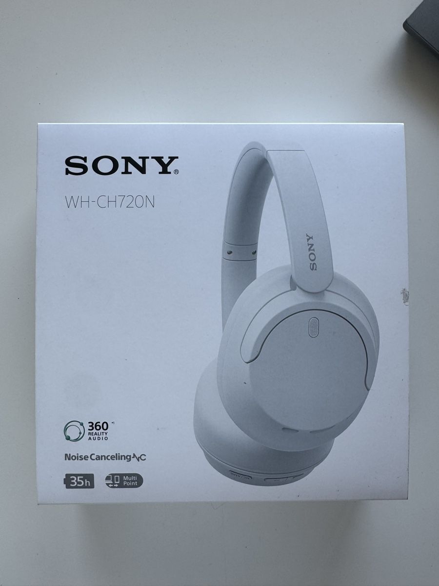 Sony Cuffie: Neue Sony WH-CH720N Kopfhörer – Nuovo e nell'imballaggio originale da Zürich venduto da ERueff