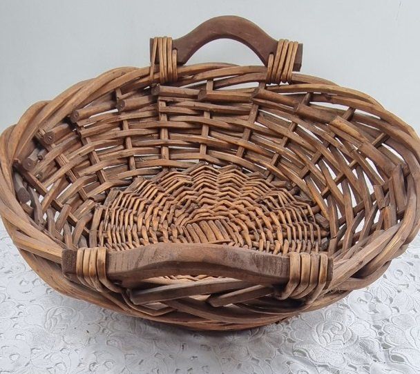 Sonstiges für Haushalt & Wohnen: Schöner Deko Korb aus Holz – Gebraucht aus Flums von Flumsantik 2