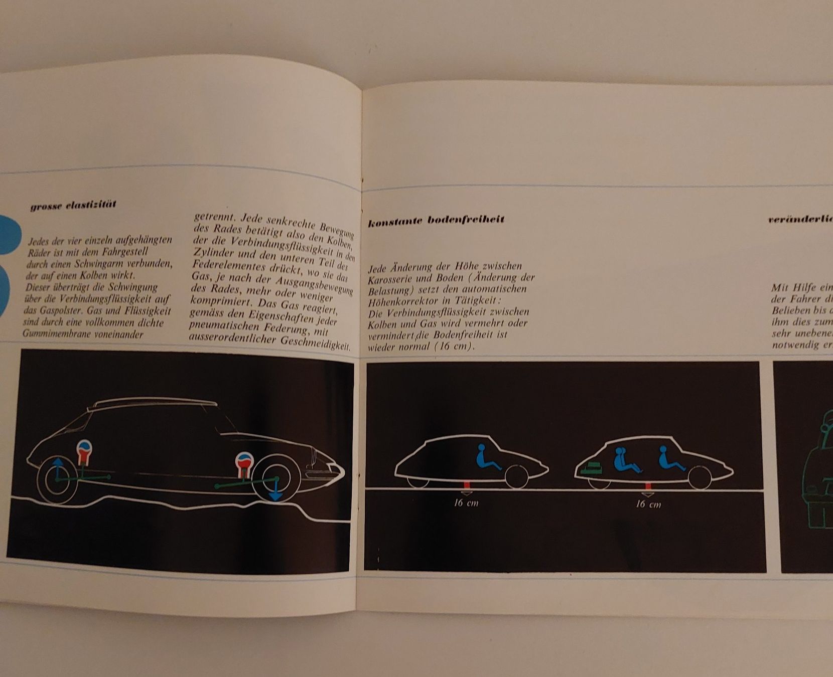 Citroën Documenti: Prospekt Citroen DS 19 Brochure Katalog Auto – Usato da Schenkon venduto da TG10 4