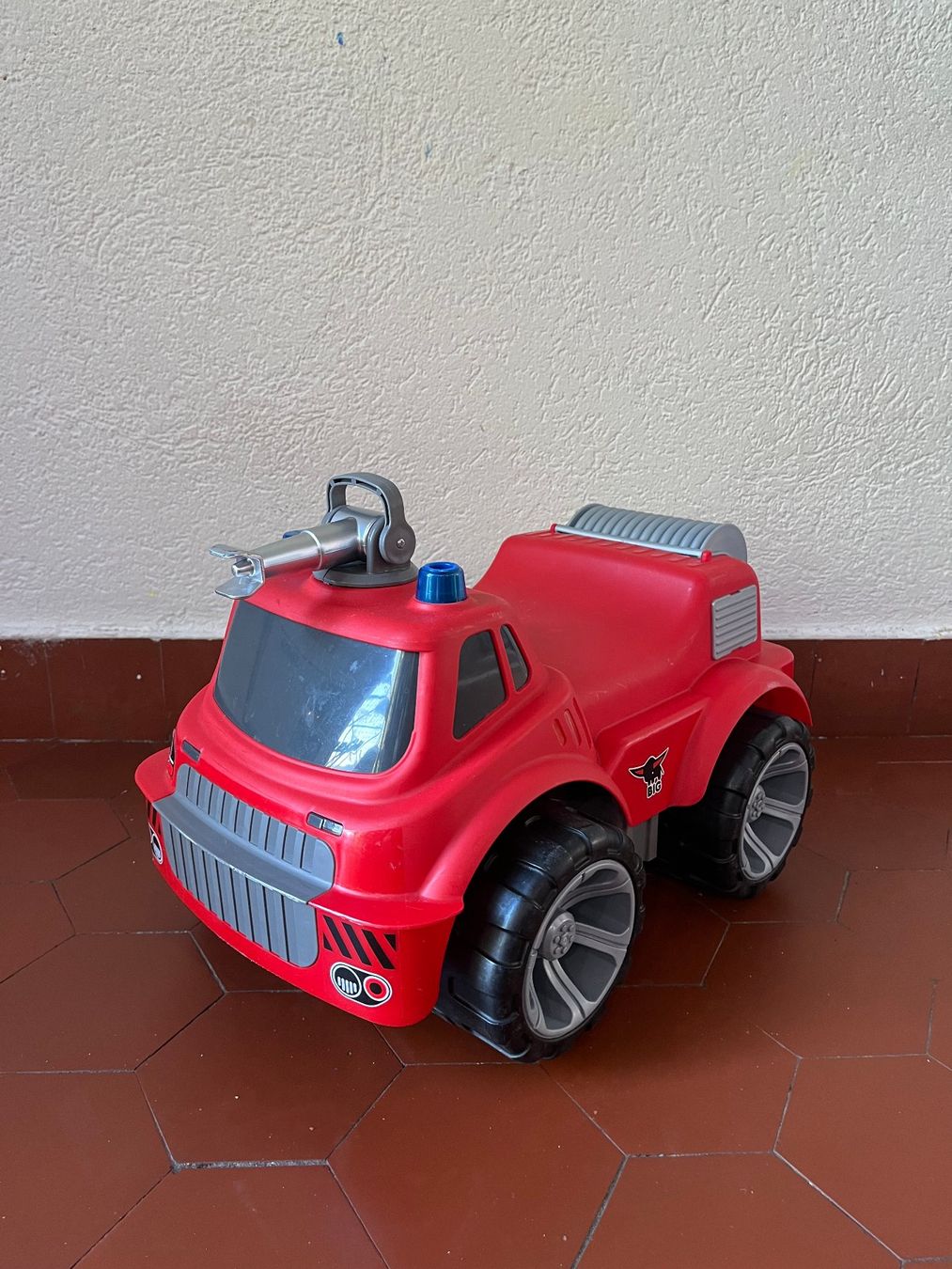 Big Veicoli per bambini: BIG Power Worker Maxi Feuerwehrauto – Usato da Zürich venduto da suic