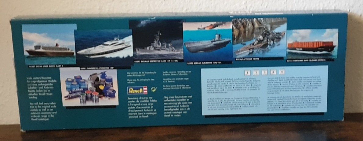 Revell Kits de montage: Revell Bausatz Kriegsschiff – Neuf avec emballage d'origine à Chur par Vintage-Hunter 1