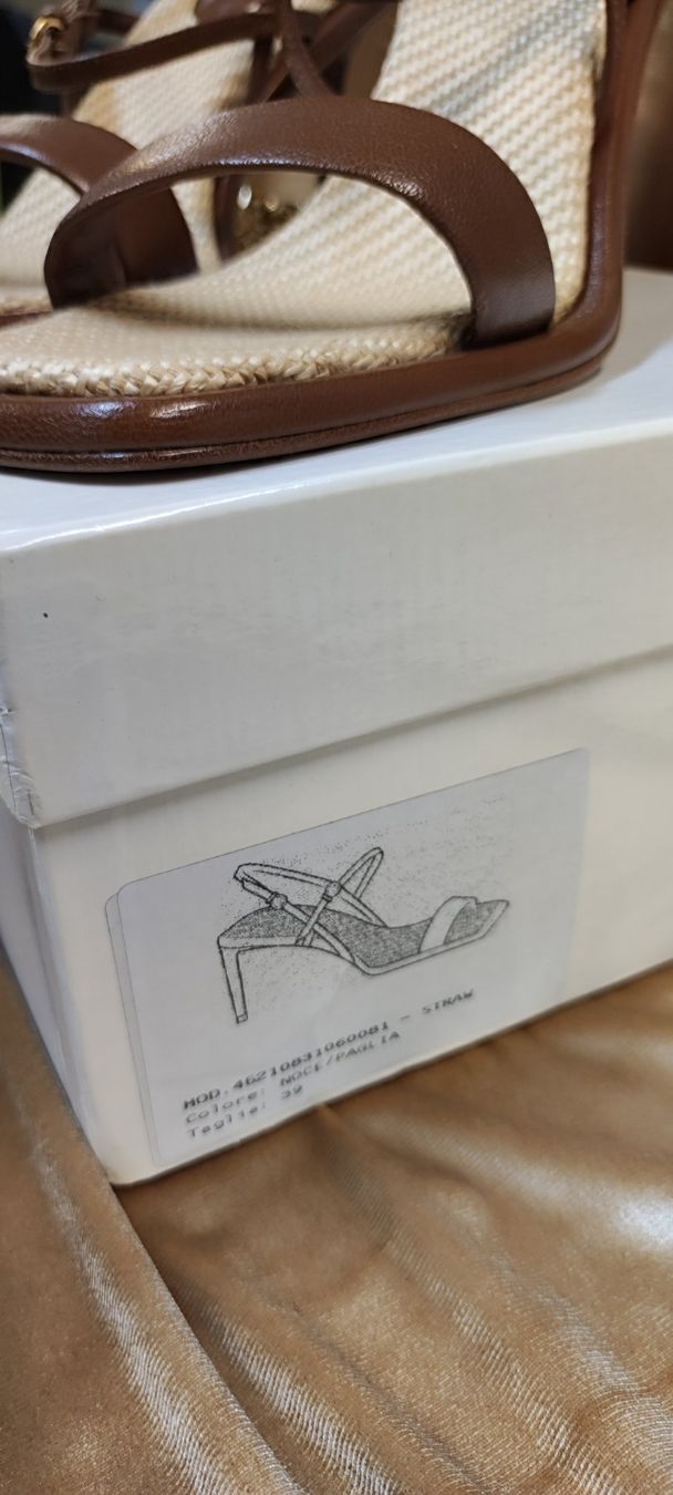 Max Mara Chaussures femmes: Max Mara 39 (40) Sandalen, echte Leder – Neuf (Voir description) à Rüfenach AG par Nanisa777 3
