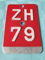 Velonummer ZH 79