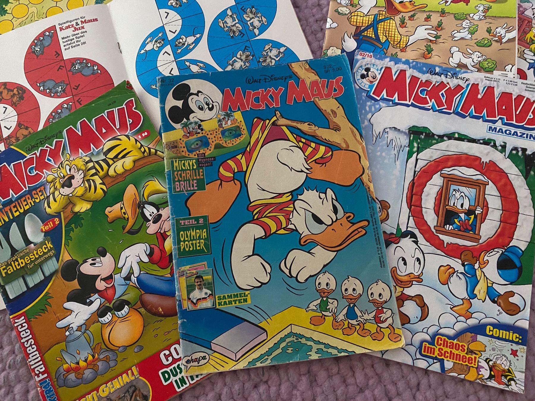 Fumetti: Micky Maus Comics mit Beilage 1980 und 92 – Usato da Muri b. Bern venduto da Schnorz 2