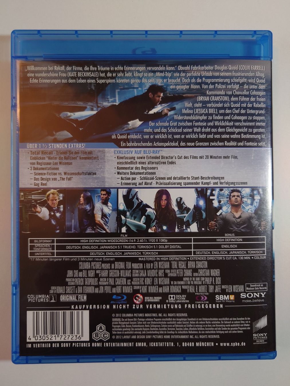 Tutti i DVDs: Total Recall Blu-Ray – Usato da Kaiseraugst venduto da flo_ydd2 1