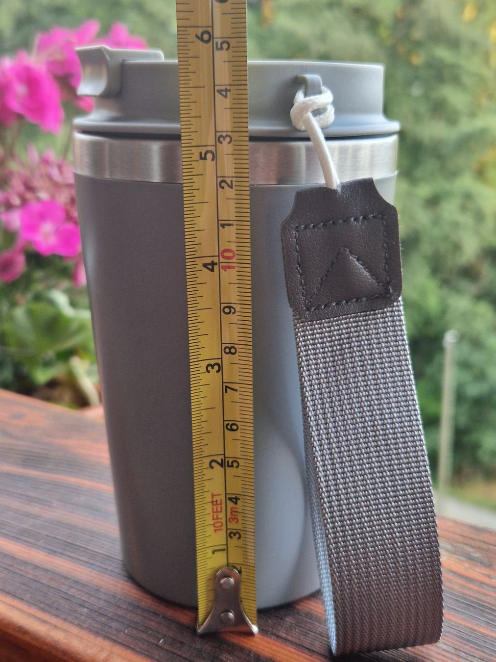 Tasses: Thermos réutilisable gris avec couvercle rabattable – Neuf (Voir description) à Gryon par dra_qxh2 4
