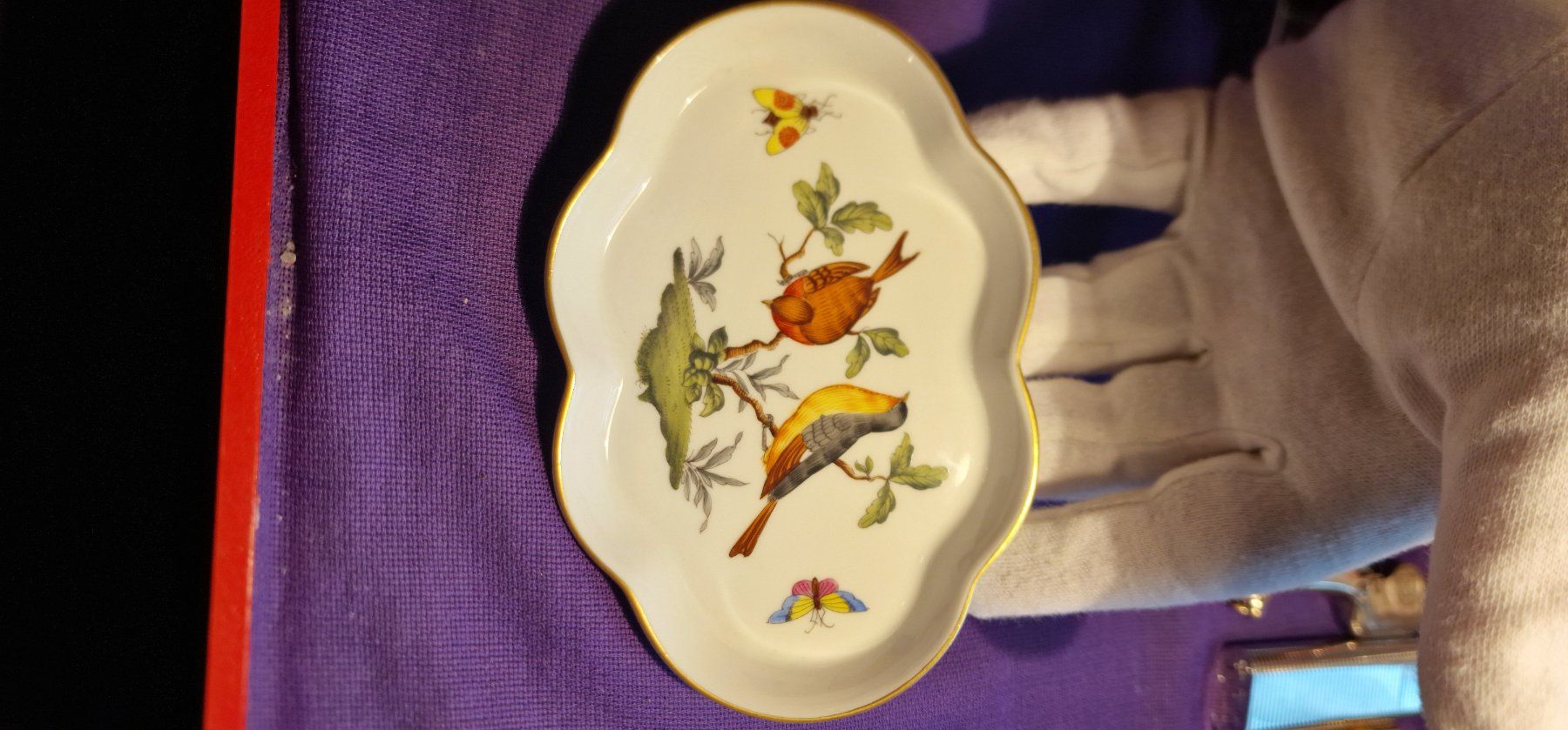 Herend Piatti: HEREND ROTHSCHILD SCHÄLCHEN CA. 1920 – Nuovo (secondo la descrizione) da Widnau venduto da TheOldLighters